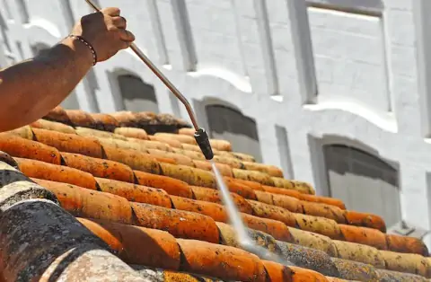 Nettoyage de toitures - Blacqueville